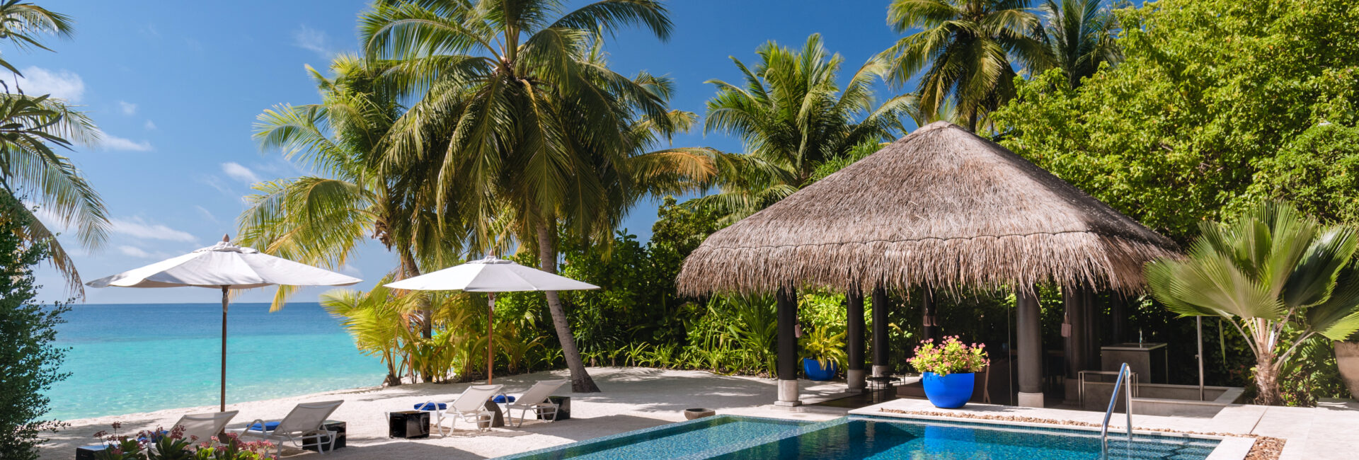 Veela-Beach Pool House - Pool Terrace