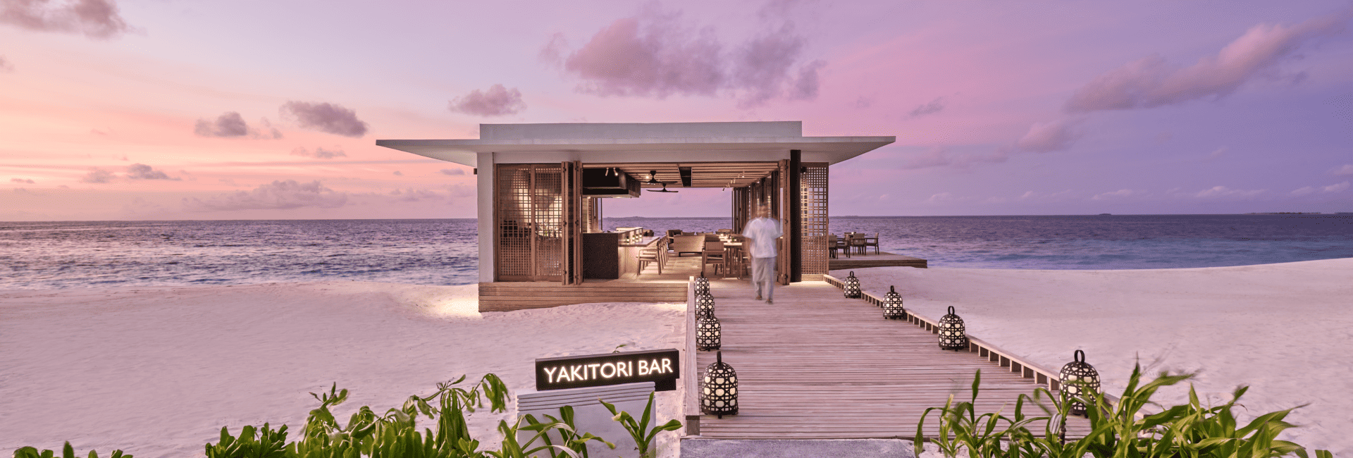 Alila Kothaifaru Maldives - Yakitori Bar Entrance