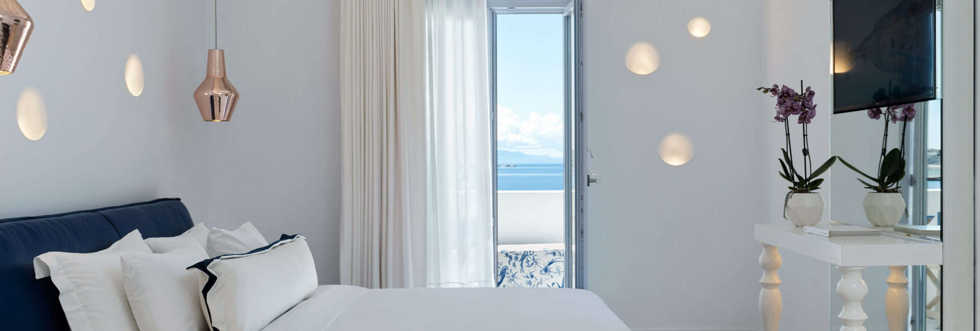 Katikies Mykonos - Superior Double Room with Sea View
